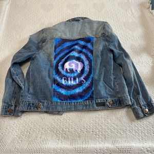 STS Blue Buffalo Bills Painted Denim Jacket (S)